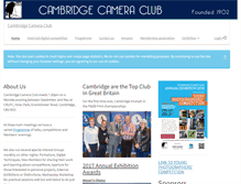 Tablet Screenshot of cambcc.org.uk